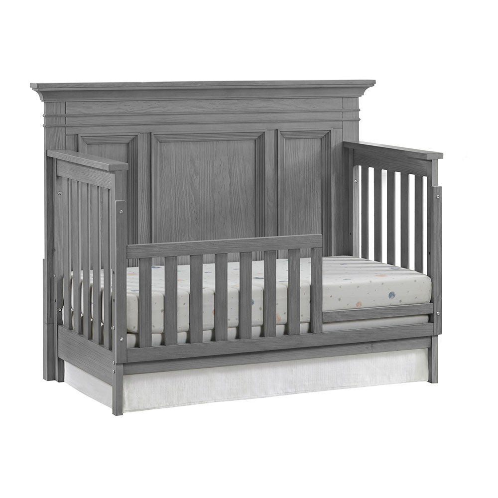 Oxford Baby Weston 4 In 1 Convertible Crib Dusk Gray- Bambi Baby