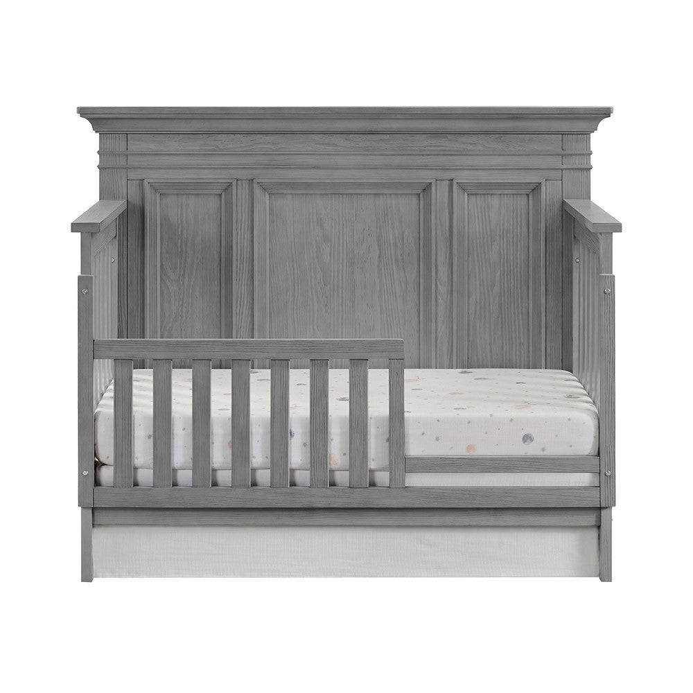 Oxford Baby Weston 4 In 1 Convertible Crib Dusk Gray- Bambi Baby