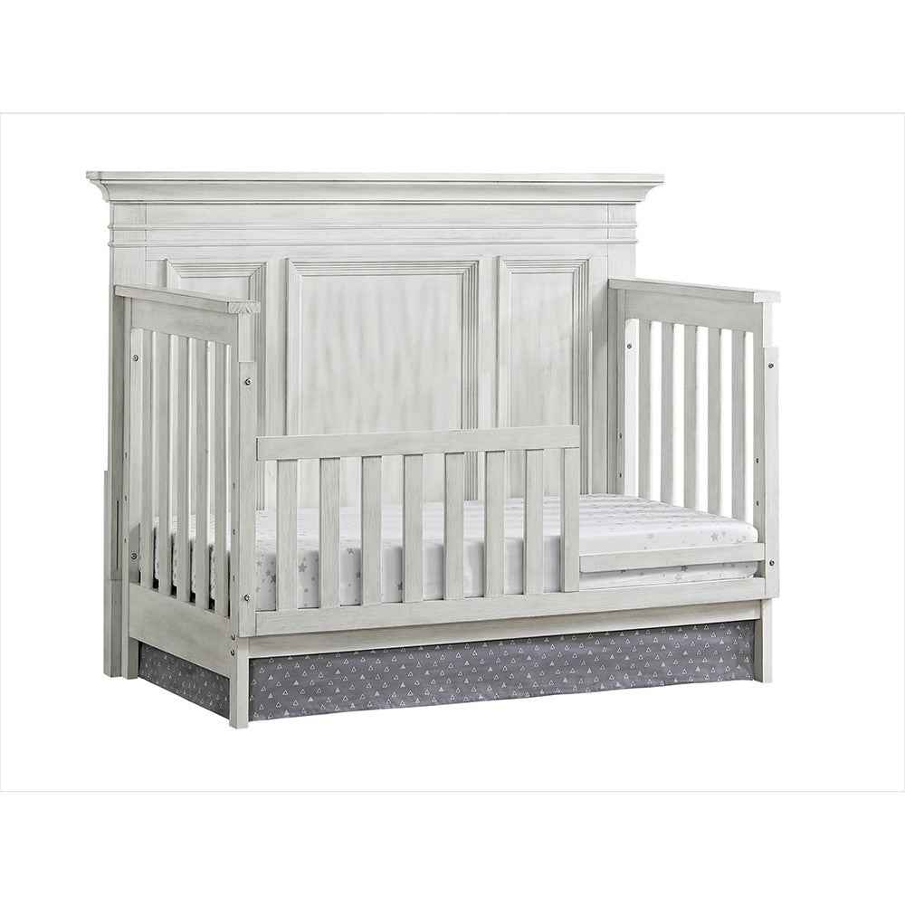 Oxford Weston 4 In 1 Convertible Crib Vintage White- Bambi Baby