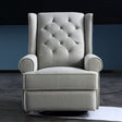 Westwood Amelia Power Swivel, Glider, Recliner with USB Ports in Charcoal - Bambi Baby