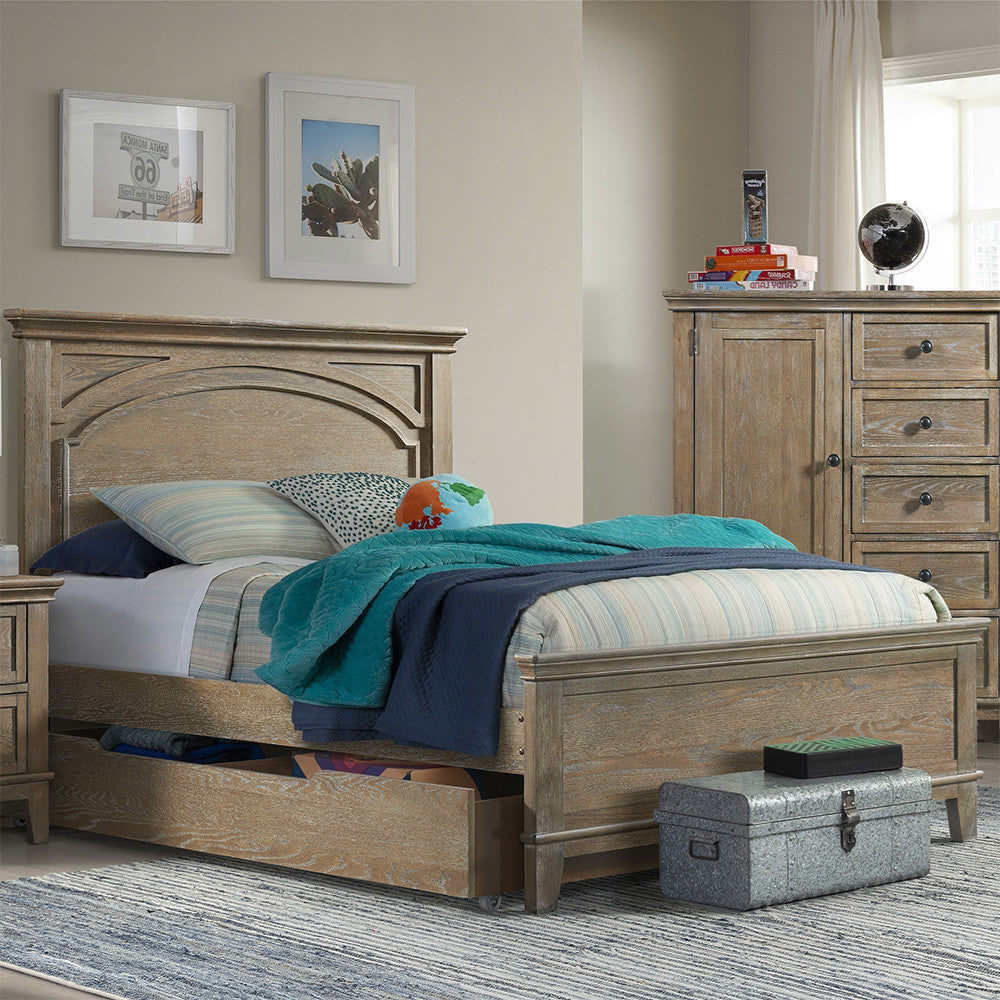 Westwood Leland Youth Complete Full Bed In Sandwash- Bambi Baby