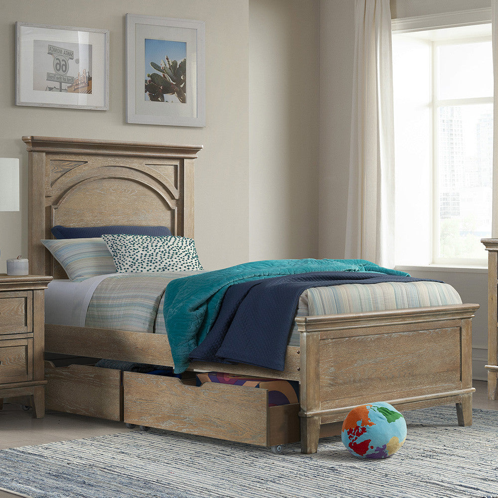 Westwood Leland Youth Complete Twin Bed In Sandwash- Bambi Baby