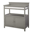 Westwood Emery Changer With Door/Pad In Grey - Bambi Baby