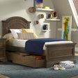 Cama individual completa Westwood Olivia Youth Arch Top en palisandro - Bambi Baby