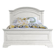 Cama completa Westwood Olivia Youth Arch Top en blanco cepillado - Bambi Baby