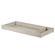Westwood San Mateo-Nursery Trocador Bandeja Em Branco Escovado - Bambi Baby