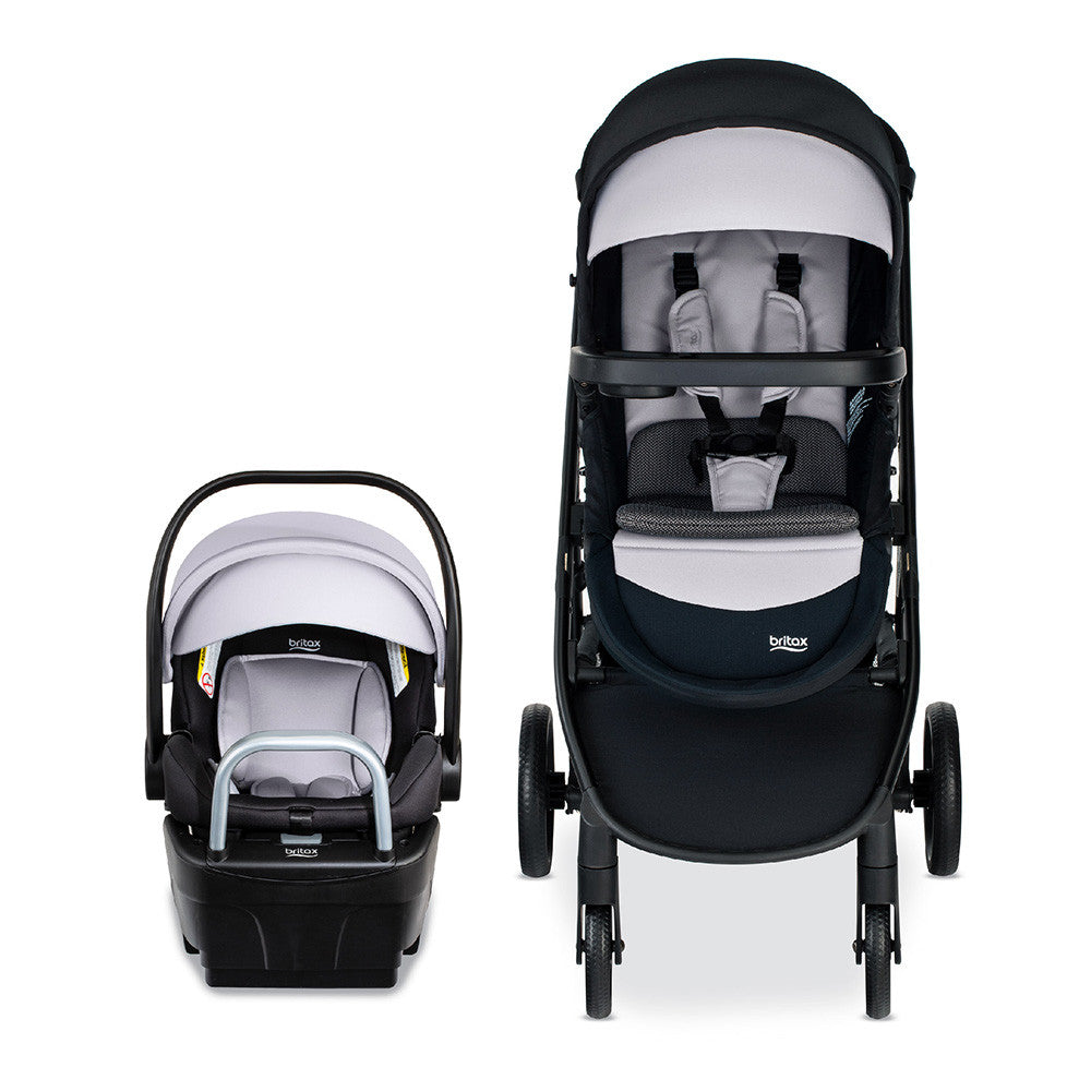 Britax Willow Brook S+ Travel System with Alpine Base- Bambi Baby