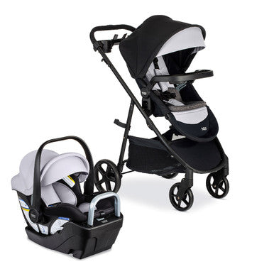 Britax Willow Brook S+ Travel System with Alpine Base- Bambi Baby