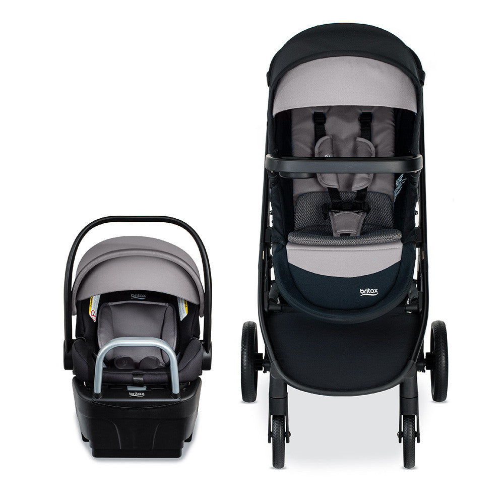 Britax Willow Brook S+ Travel System with Alpine Base- Bambi Baby
