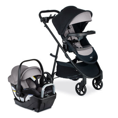 Britax Willow Brook S+ Travel System with Alpine Base- Bambi Baby