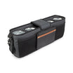 Consola para padres WonderFold con 4 portavasos aislantes - Negra