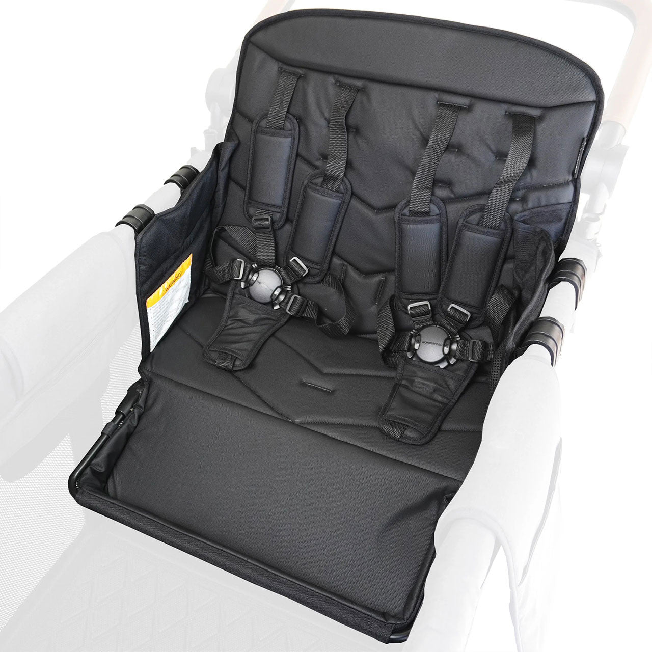 Wonderfold W4 Premium PU Seat with Footrest- Bambi Baby