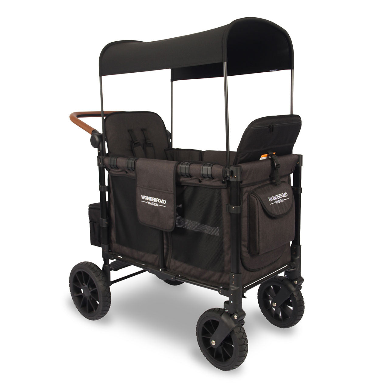 Wonderfold W2 LUXE Double Stroller Wagon- Bambi Baby