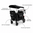 Wonderfold L4 Porsche Quad Stroller Wagon - Bambi Baby