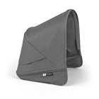 Moon Grey Fabric Bugaboo Donkey 6 Sun Canopy - Side View | Bambi Baby