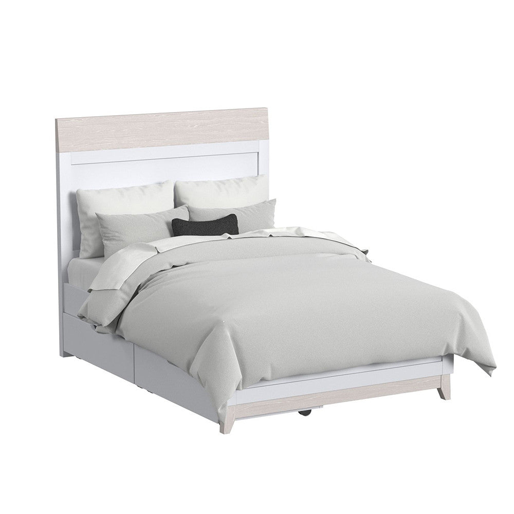 Westwood Rowan Youth Complete Full Bed in Ash Linen- Bambi Baby