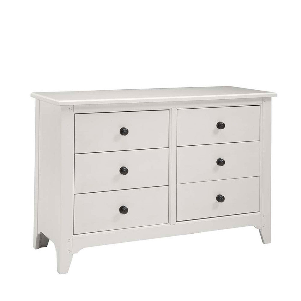 dresser white small Westwood Taylor 6 Drawer Dresser