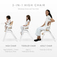Bellini Parma 3-In-1 High Chair - Bambi Baby