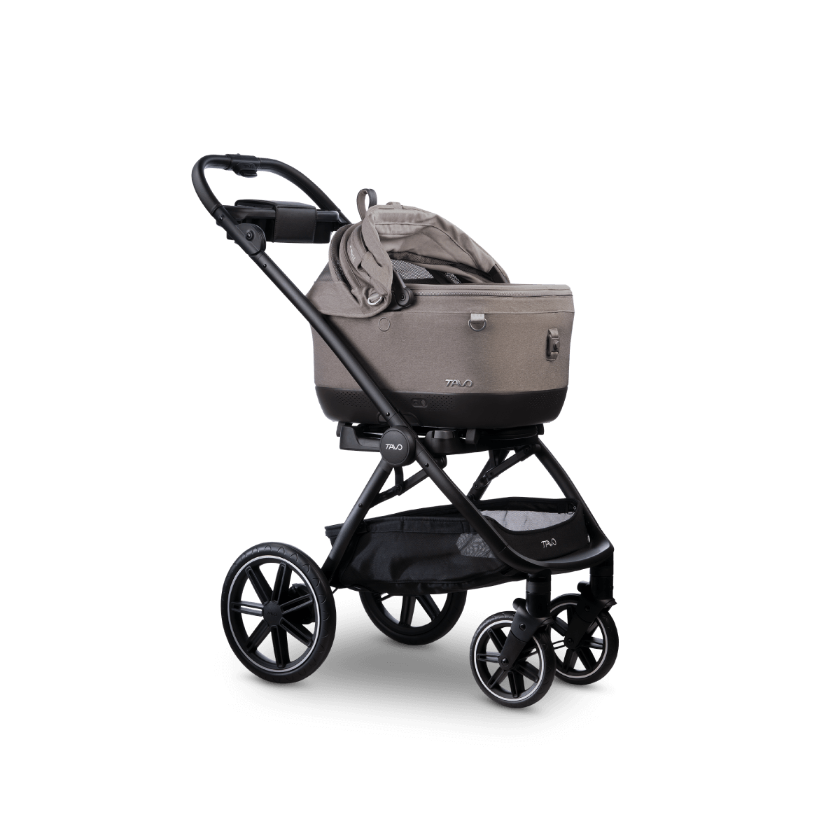 Tavo Maeve™ iso5X Wind + Roscoe Trek Stroller Black- Bambi Baby