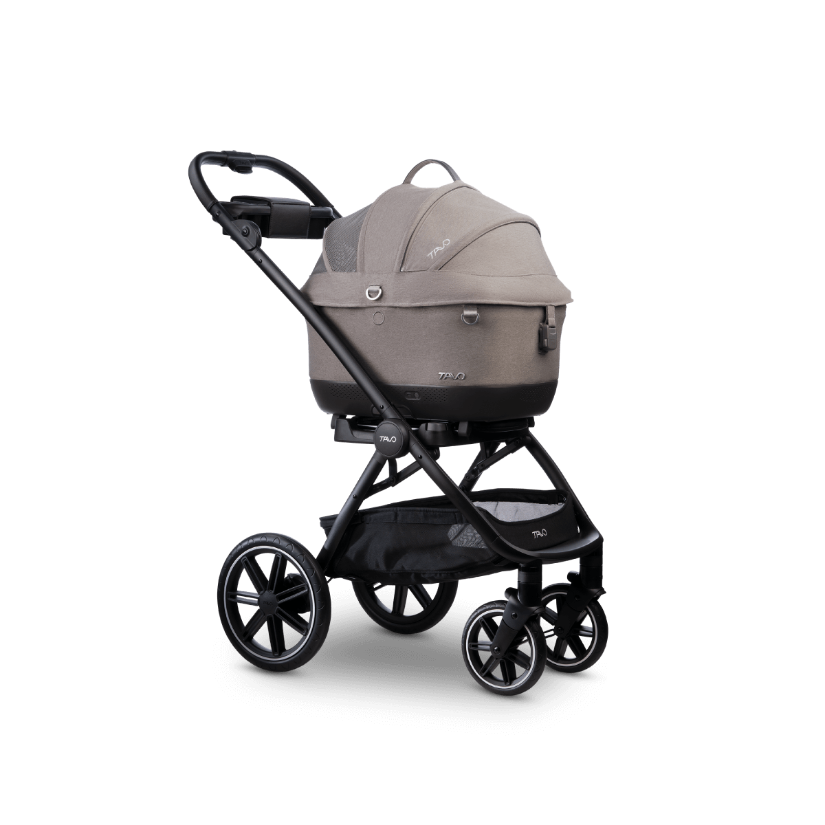 Tavo Maeve™ iso5X Wind + Roscoe Trek Stroller Black- Bambi Baby