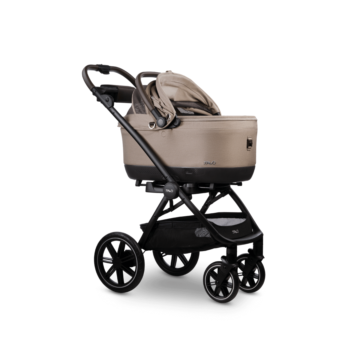 Tavo Maeve™  iso6X Wind + Roscoe Trek Stroller Black- Bambi Baby