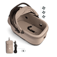 Tavo Maeve™  iso6X Wind + Roscoe Trek Stroller Black - Bambi Baby