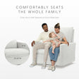 Bellini Stowe Chair And A Half Glider - Bambi Baby