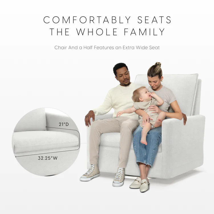 Bellini Stowe Chair And A Half Glider- Bambi Baby