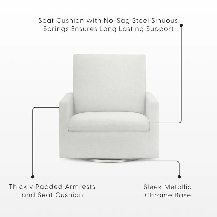 Bellini Stowe Chair And A Half Glider- Bambi Baby