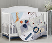 Oxford Baby Zoo Sports 3 pc Baby Crib Nursery Bedding Set