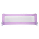 Lilac Fabric Toddler Bed Guard Rail - Front View | Bambi Baby