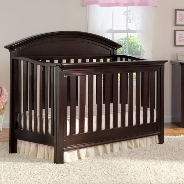 Serta Aberdeen 4 in 1 Crib in Dark Chocolate- Bambi Baby