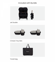 Silver Cross Jet Double Stroller Accessory Bundle - Black - Bambi Baby