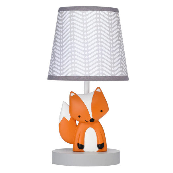 Lambs & Ivy Acorn Lamp W/ Shade & Bulb- Bambi Baby