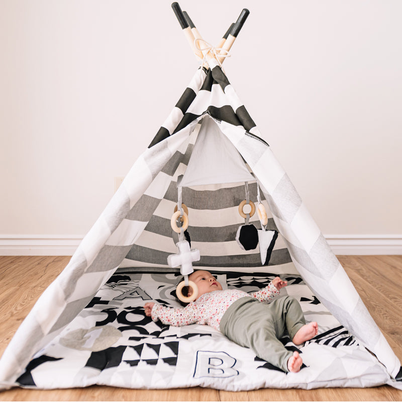 Wonder and Wise ABC Baby Activity Teepee- Bambi Baby