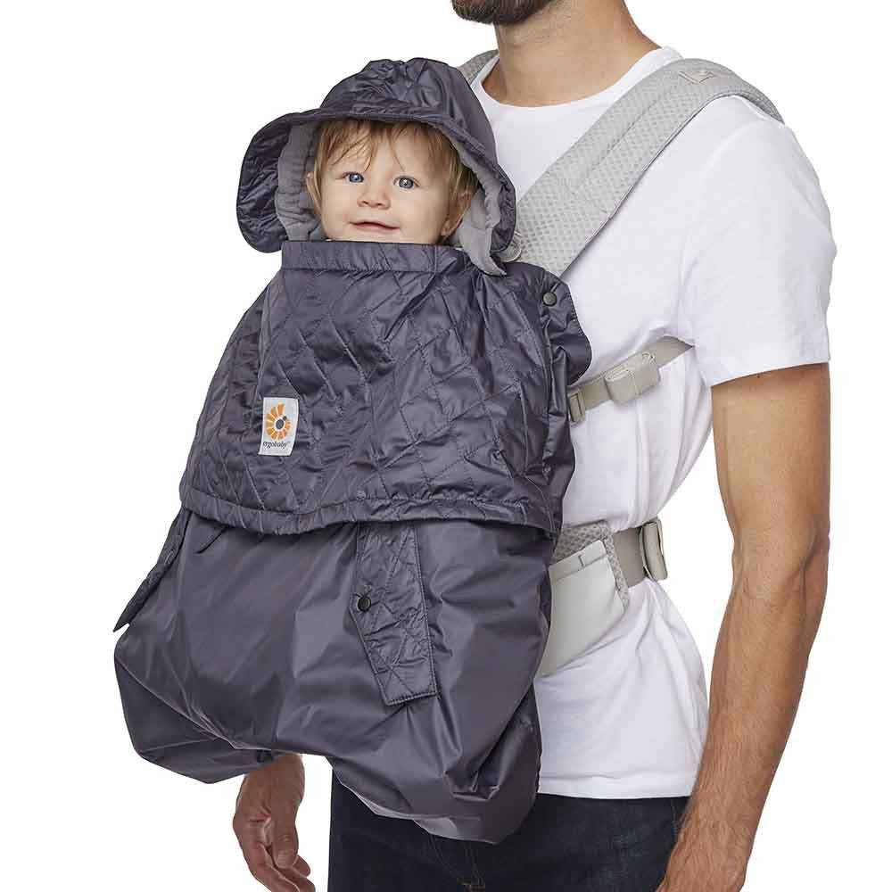 Funda para todo tipo de clima Ergobaby - Carbón vegetal- Bambi Baby