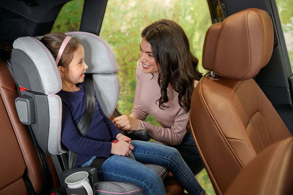 UPPAbaby ALTA Booster Seat - High Back Booster Seat in Sasha- Bambi Baby