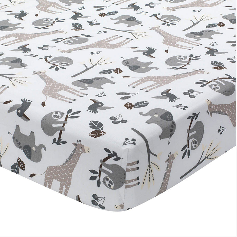Lambs & Ivy Baby Jungle Sheet- Bambi Baby