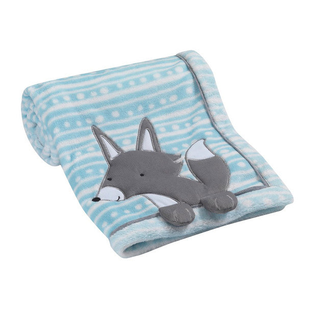 Cobertor de designer Lambs &amp; Ivy - Fox- Bambi Baby