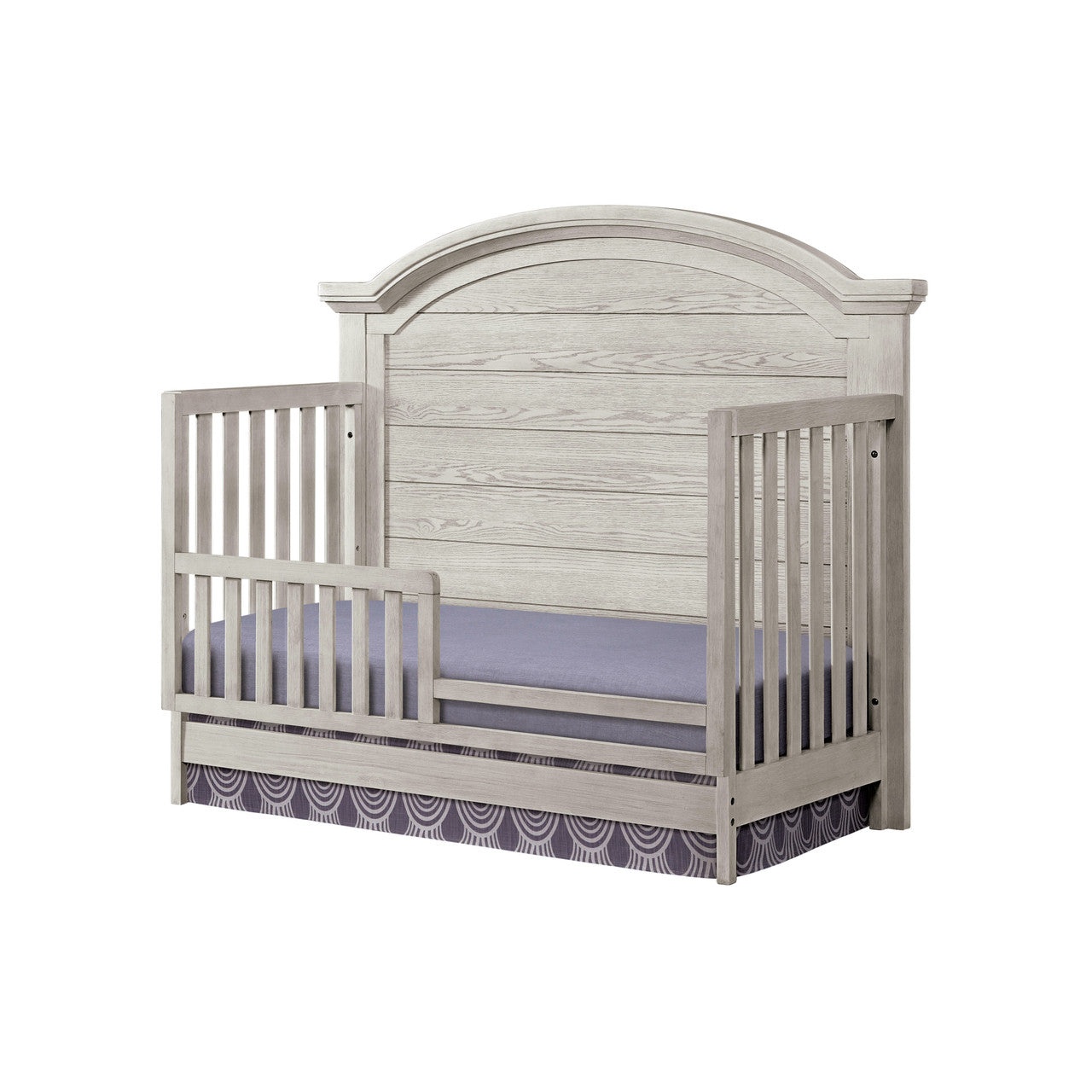Westwood Foundry 2 Piece Nursery Set - Crib and 5 Drawer Chest in White Dove- Bambi Baby