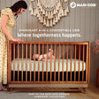 Maxi Cosi Everheart 4-in-1 Convertible Crib with Toddler Bed/Daybed Conversion Kit - Bambi Baby