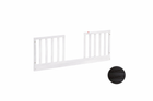 Dusk Solid Wood Natart Contempo Toddler Gate - Front View with Color Swatch | Bambi Baby