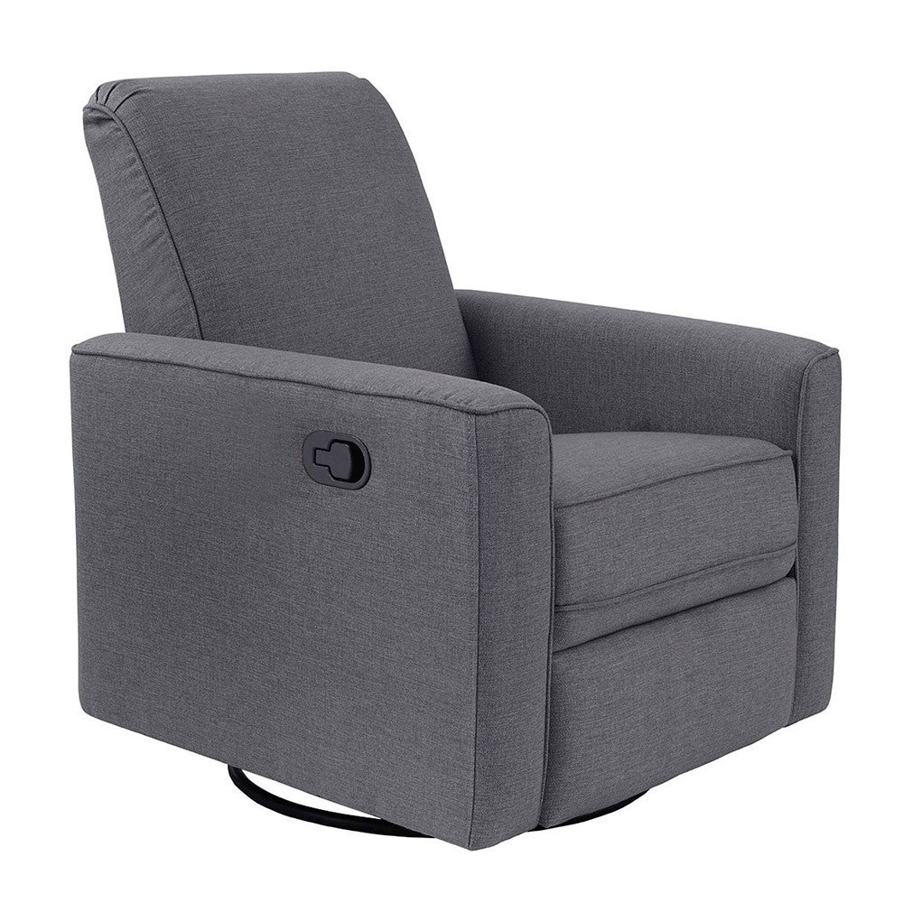 Westwood Aspen Swivel and Manual Reclining Glider in Stone- Bambi Baby