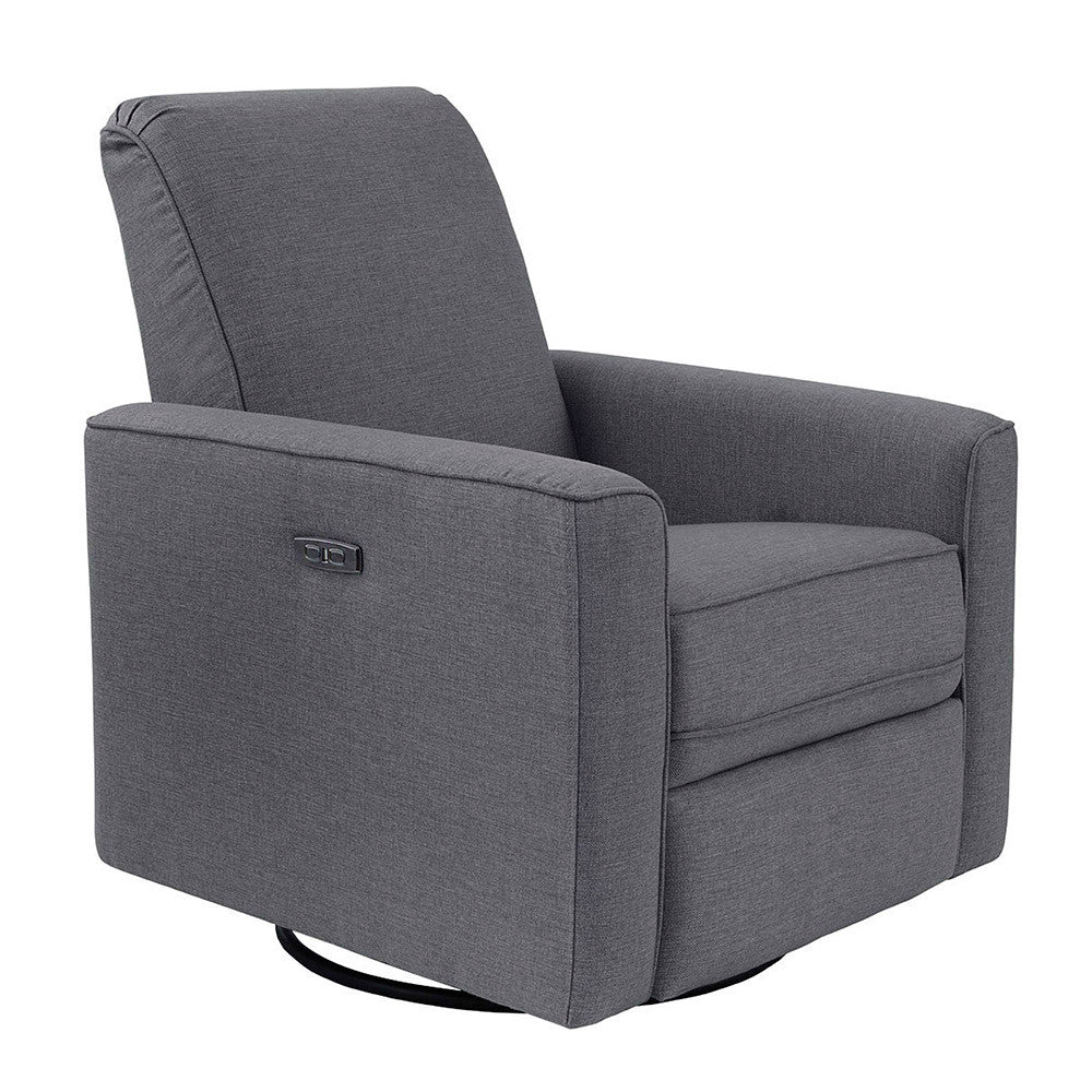 Westwood Aspen Swivel and Power Reclining Glider in Stone- Bambi Baby