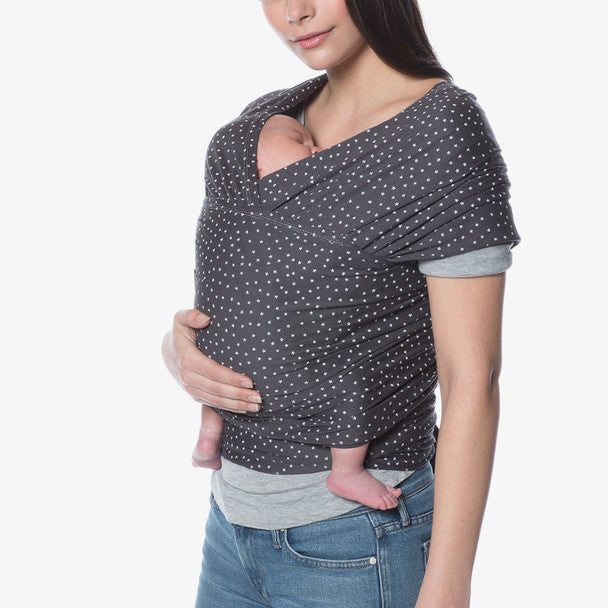 Ergobaby Aura Baby Wrap in Twinkle Grey- Bambi Baby