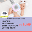 Hubble Connected SkyVision AI Pro Twin with Adjustable Crib Mount - Bambi Baby