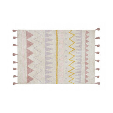 Lorena Canals Azteca Rug in Natural/Vintage Nude- Bambi Baby