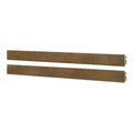 Sand Dune Wood Full Bed Conversion Rails - Front View | Bambi Baby