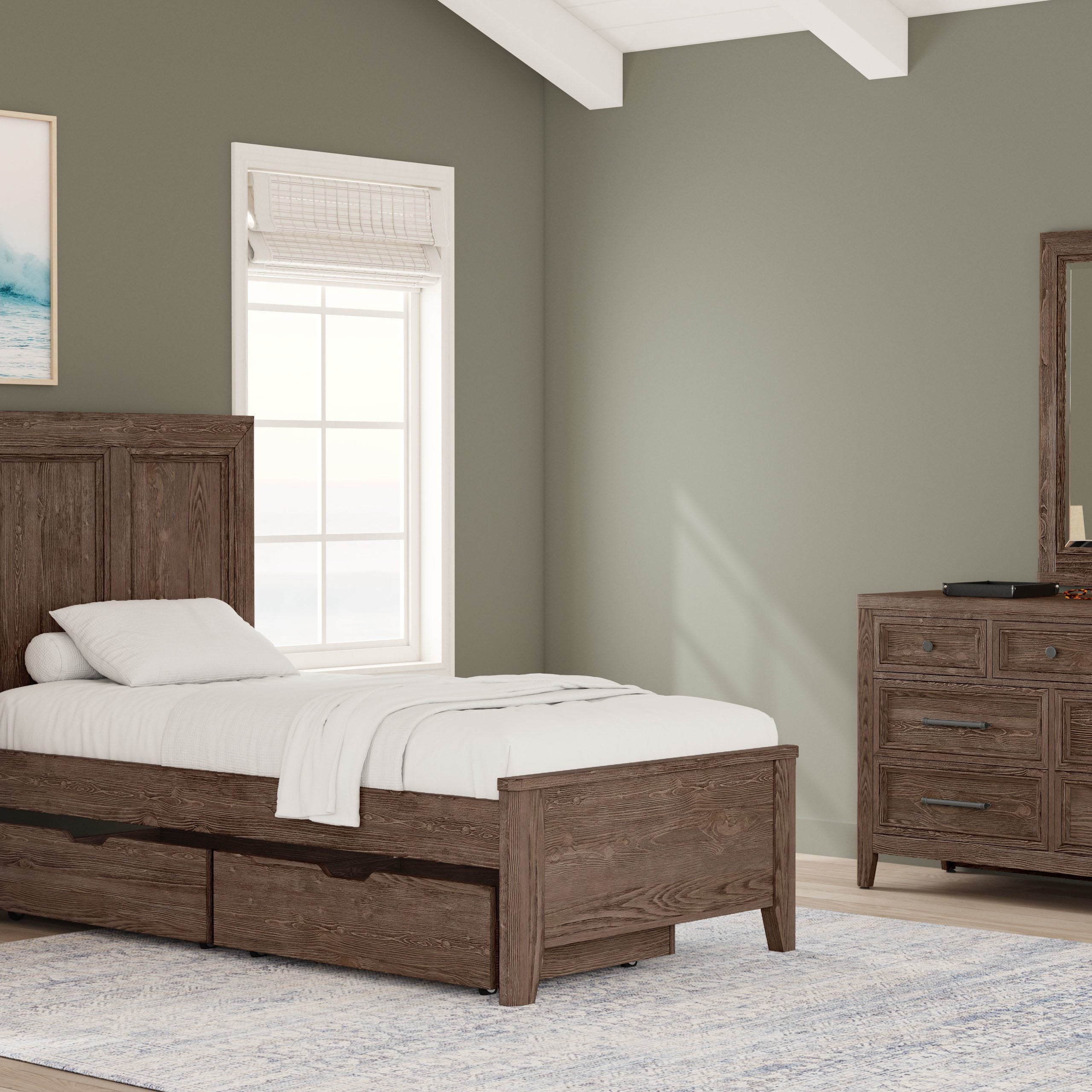 Westwood Design Carlson 2 Drawer Nightstand- Bambi Baby