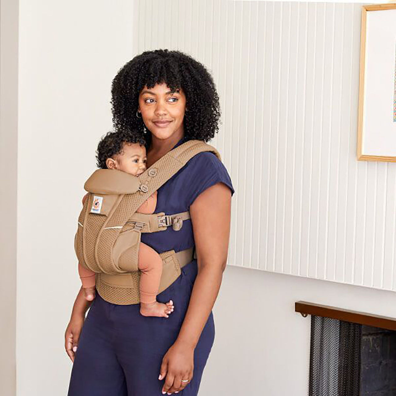Ergobaby Omni Breeze Baby Carriers - Camel Brown- Bambi Baby